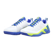 Load image into Gallery viewer, Wilson Rush Pro 4.5 Mens Tennis Shoes - Wt/Amparo Bl/Yl/D Medium/12.0
 - 36