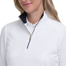 Load image into Gallery viewer, Fairway &amp; Greene Wells Womens Golf Quarter-Zip
 - 12