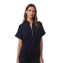 Load image into Gallery viewer, Varley Ritchie Short Sleeve Womens Sweater - Navy/L
 - 10