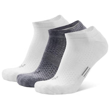 Load image into Gallery viewer, Balega Tempo 3 Pack Unisex No Show Running Socks - 2 WHITE/1 GREY/XL
 - 2