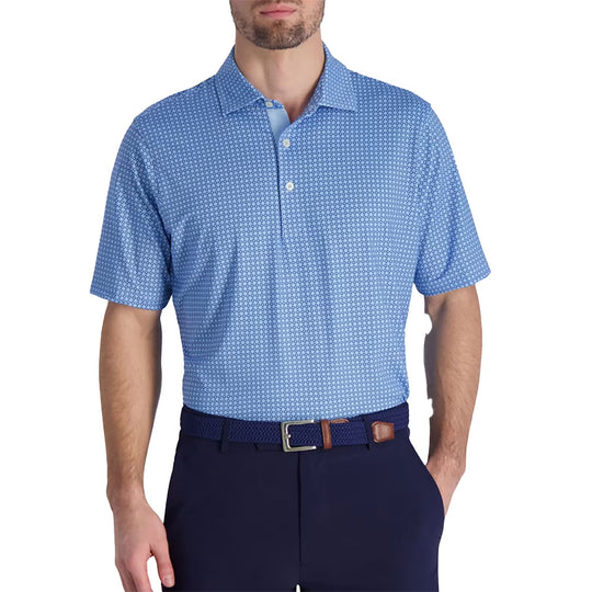 Fairway & Greene Bellinger Print Mens Golf Polo