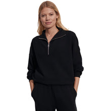 Load image into Gallery viewer, Varley Hawley Half-Zip Womens Sweater - Black/L
 - 1