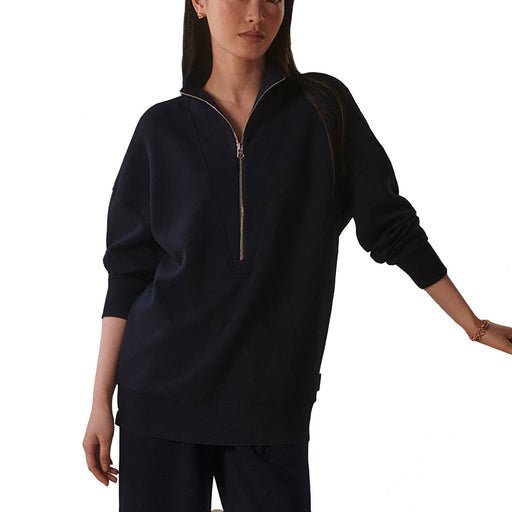 Varley Masie Longline Womens Sweater - Navy/M