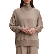 Load image into Gallery viewer, Varley Barker High Neck Womens Sweater - Taupe Marl/L
 - 14