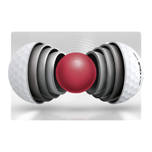 TaylorMade TP5x Stripe Golf Balls - Dozen