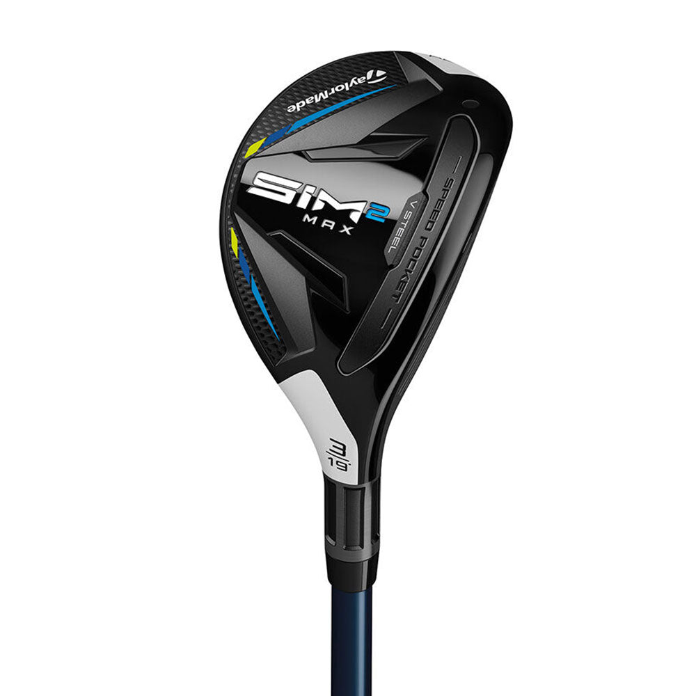 TaylorMade SIM2 Max Rescue Mens Left Hand Hybrid - 4/Ventus Blue/Regular