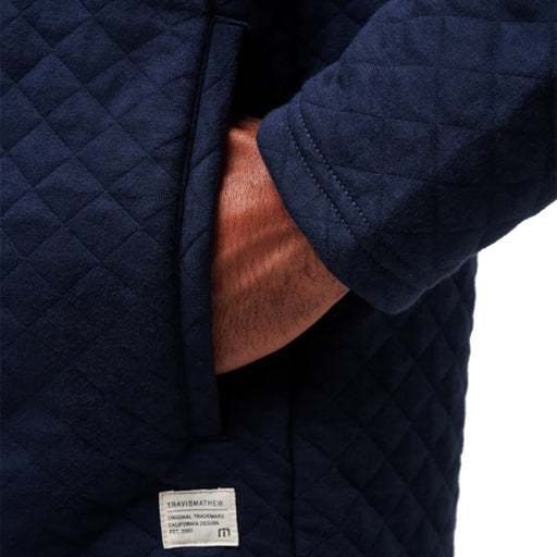 TravisMathew Transatlantic QZ Mens Golf Pullover