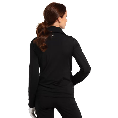 EP New York Mixed Media Chevron Womens Golf Jacket - 2