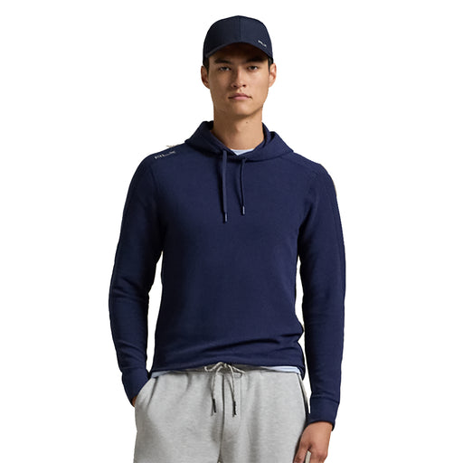 RLX Polo Golf Tech Waffle Refined Navy M Hoodie 24 - Refined Navy/XL
