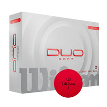 Load image into Gallery viewer, Wilson Duo Soft Golf Balls 2025 - Dozen - Red
 - 7