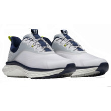 Load image into Gallery viewer, FootJoy Quantum Mens Golf Shoes - White/Gry/Nvy/D Medium/14.0
 - 5