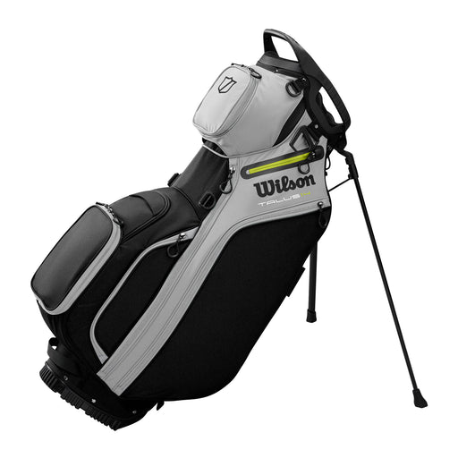 Wilson Talus 14 Golf Stand Bag - Blk/Grey/Yellow