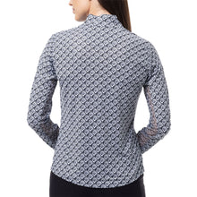 Load image into Gallery viewer, SanSoleil Solcool Print Mock Womens Golf PO
 - 9