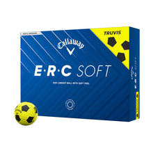 Load image into Gallery viewer, Callaway ERC Soft Truvis Golf Balls - Dozen - Yellow/Black
 - 3