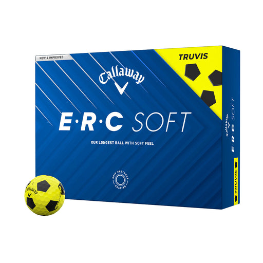 Callaway ERC Soft Truvis Golf Balls - Dozen - Yellow/Black