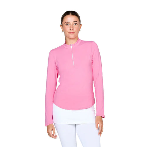 Sofibella UV Colors Womens Long Sleeve Golf Shirt
