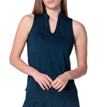Load image into Gallery viewer, Lucky In Love Pltd Placke Sleeveless Womens Golf P - Midnight/XL
 - 4
