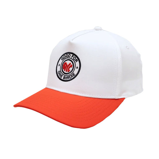 Redvanly Good For One Birdie 5-Panel Mens Hat - White/One Size