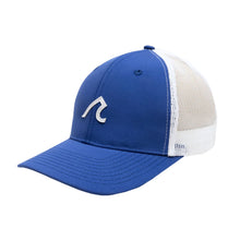 Load image into Gallery viewer, Redvanly Stitched R 5-Panel Mens Hat - Mazarine Blue/One Size
 - 3
