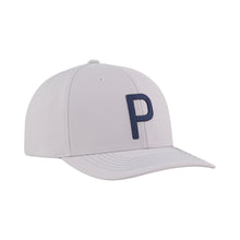 Load image into Gallery viewer, Puma Heritage P Mens Golf Hat - Ash Gy/Deep Nvy/One Size
 - 1