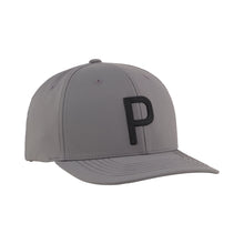 Load image into Gallery viewer, Puma Heritage P Mens Golf Hat - Slate Sky/P Blk/One Size
 - 3