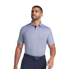 Load image into Gallery viewer, Puma Mattr Tile Mens Golf Polo - Deep Nvy/Wt Glo/XL
 - 1