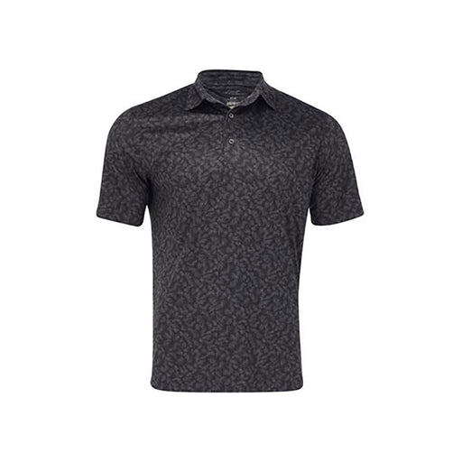 Greg Norman ML75 Rec Microlux Rye Mens Golf Polo - Black/XXL