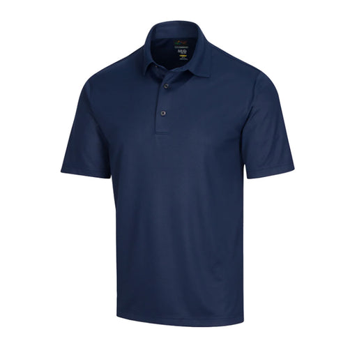 Greg Norman Protek ML75 Micro Emboss Mns Golf Polo - Navy/XXL