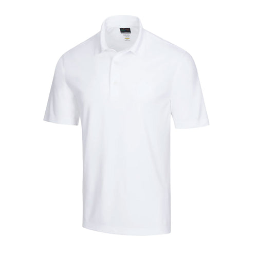 Greg Norman Protek ML75 Microlux Embossed Mens Golf Polo - 2