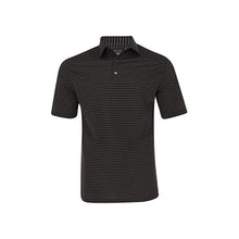 Load image into Gallery viewer, Greg Norman Freedom Micro Piq Feed Mens Golf Polo - Black/L
 - 1