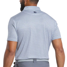 Load image into Gallery viewer, FootJoy Houndstooth Geo Lisle Mens Golf Polo
 - 4