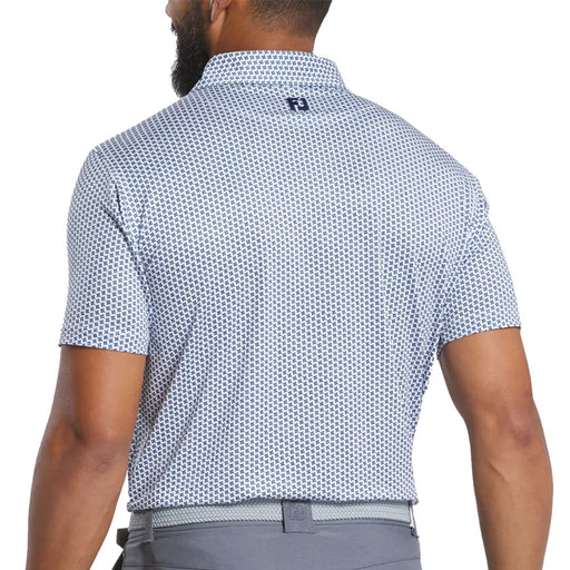 FootJoy Houndstooth Geo Lisle Mens Golf Polo