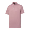 FootJoy Emory Stripe Hibiscus Lisle Mens Golf Polo