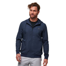 Load image into Gallery viewer, TravisMathew Wanderlust Mens Golf Hoodie Jacket - Mood Indigo/XL
 - 3