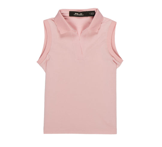 Polo Golf Ralph Lauren Air Tech Sleeveless Pique Girls Golf Polo