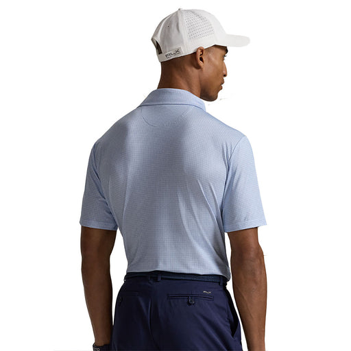 RLX Golf SS Ltwt Airflow Micro Cube Mens Golf Polo