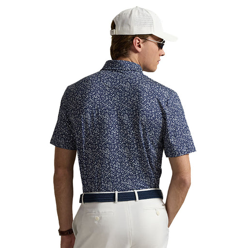 RLX Golf SS Ltwt Airflow Floral Prn Mens Golf Polo