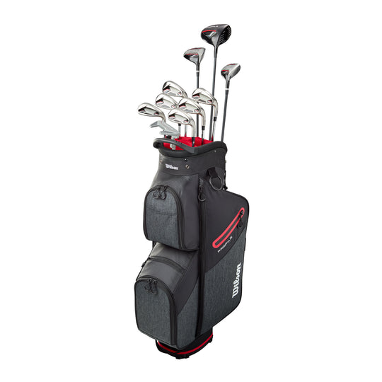 Wilson Profile Senior 11 Piece Mens Right Hand Golf Complete Set - Cart Bag
