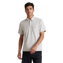 Load image into Gallery viewer, Rhone WFH Mens Golf Polo - Slt Gry/Wt Hthr/L
 - 3
