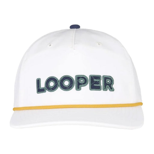 Swannies Looper Mens Golf Hat - White/One Size