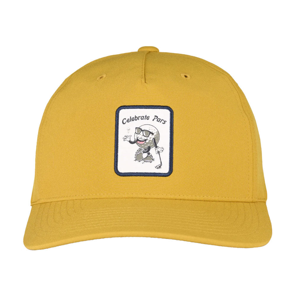 Swannies Fade Mens Golf Hat - Gold/One Size