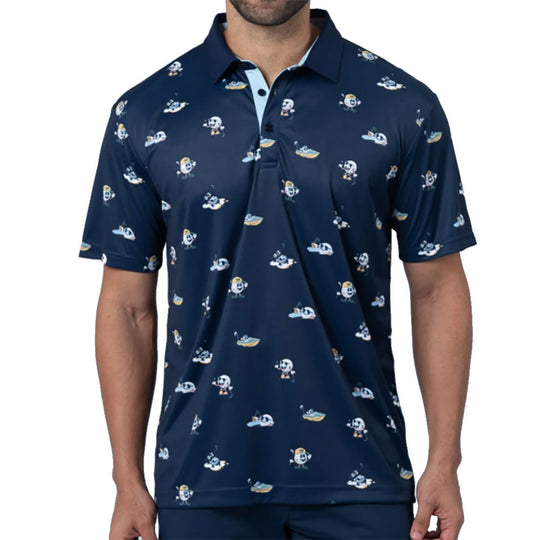 Swannies Meinke Mens Golf Polo