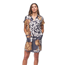 Load image into Gallery viewer, Indyeva Frivol Hematite Slate Womens Dress - Hematit Slt Prt/XL
 - 1