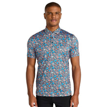 Load image into Gallery viewer, Redvanly Louis Mens Golf Polo - Tuxedo Multi/XL
 - 1