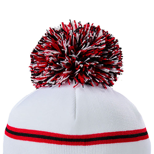 Wilson Golf Tour White Red Unisex Golf Beanie - 2