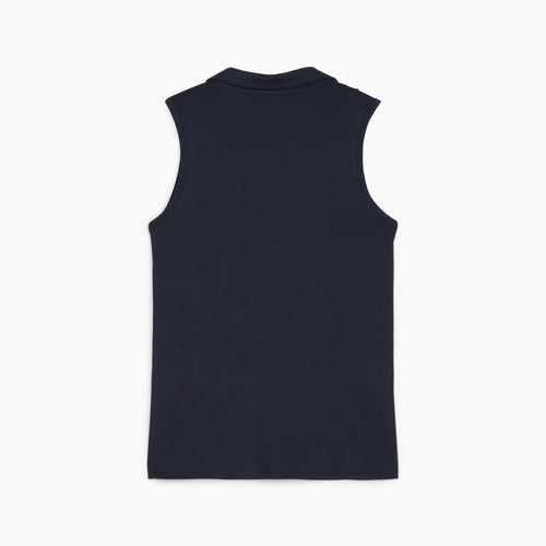 Puma Cloudspun Piped Sleeveless Girls Golf Polo - 2