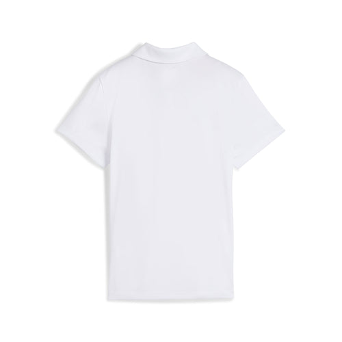 Puma Pure Short Sleeve Girls Golf Polo - 2