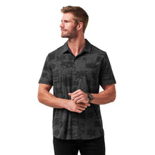 Load image into Gallery viewer, TravisMathew Gravitation Woven Mens Shirt - Black/XL
 - 1