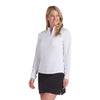 Puma You-V Solid Womens Long Sleeve Golf 1/4 Zip