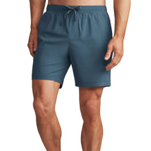 Load image into Gallery viewer, Rhone Pursuit Unlined 7 Inch Mens Tennis Shorts - Dark Teal/XL
 - 5